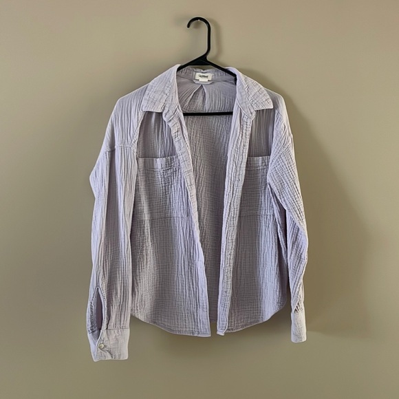 UpWest Costal Cotton Button Up - Picture 2 of 7